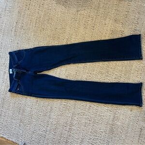 Hudson Jeans Dark Blue Straight Leg Women's Jeans